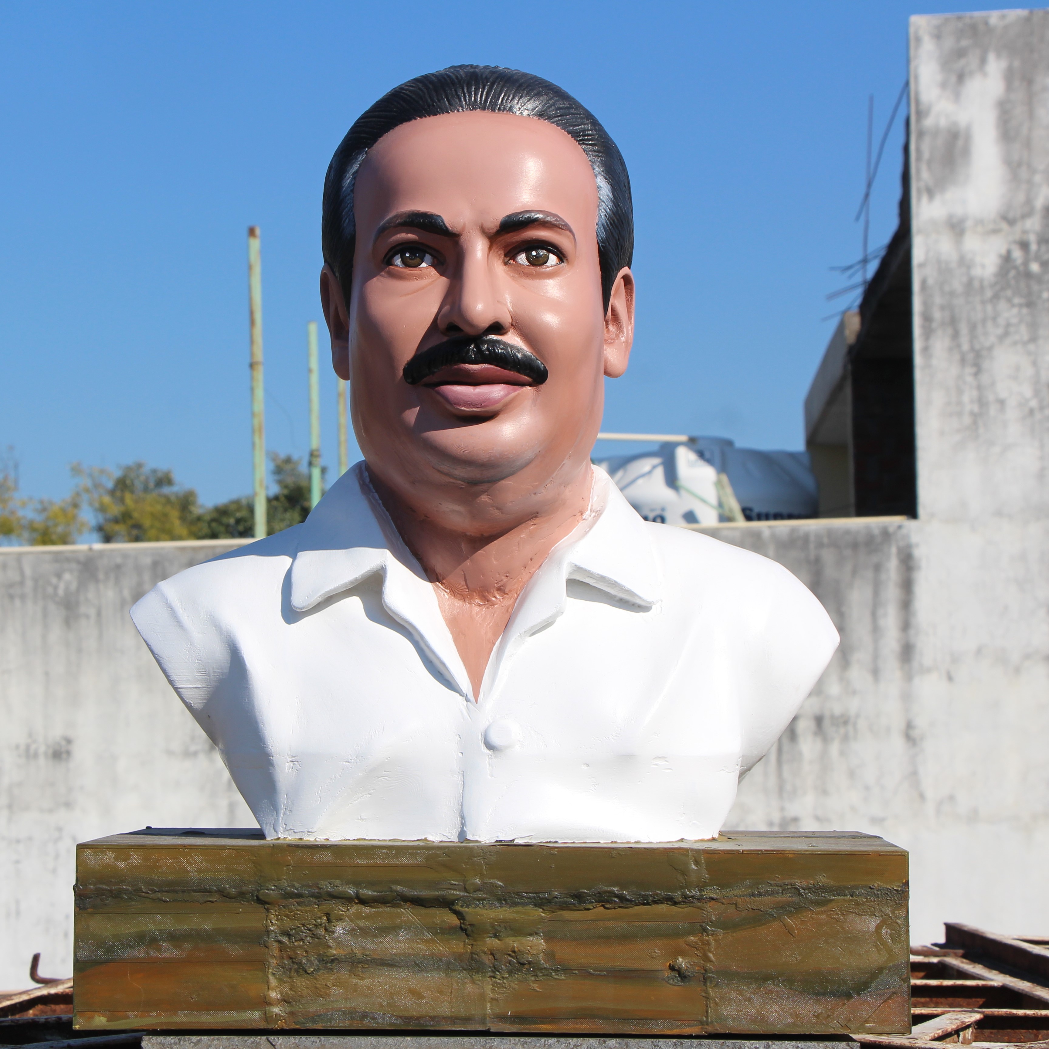 3d miniature half body